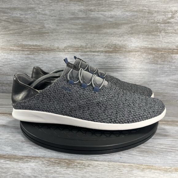 Olukai Men’s AlapaLi Grey Knit Slip On Sneaker Size 11.5 - Picture 5 of 11